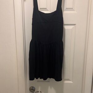 Free People Black Sleeveless Sundress